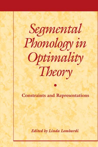 Segmental Phonology in Optimality Theory