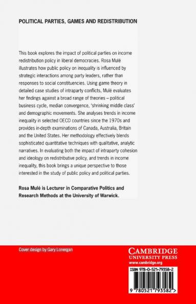 Political Parties Games and Redistribution