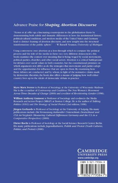 Shaping Abortion Discourse