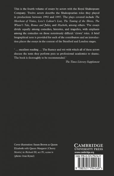 Players of Shakespeare 4