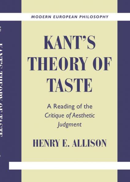 Kant's Theory of Taste