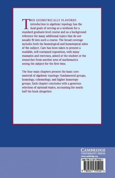 Algebraic Topology