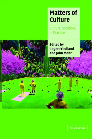 Matters of Culture