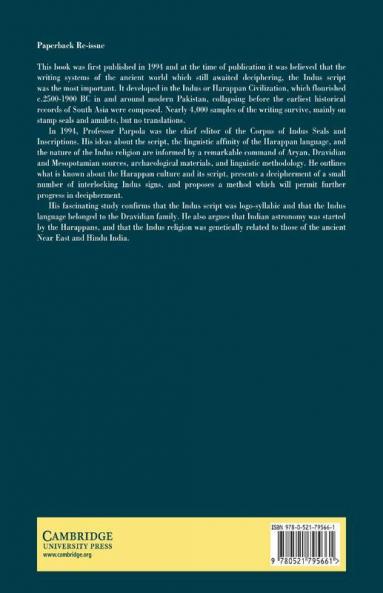 Deciphering the Indus Script