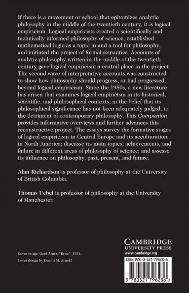 The Cambridge Companion to Logical Empiricism