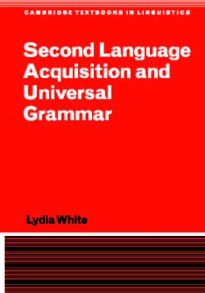 Secnd Lang Acquisitn Universal Gram