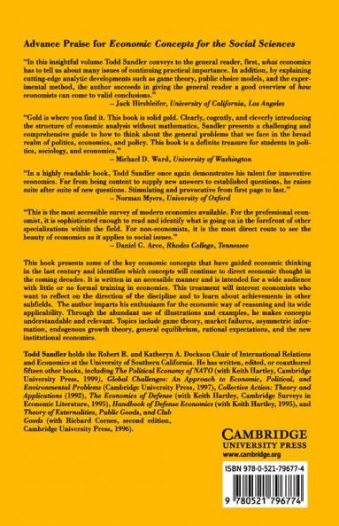 Economic Concepts for the Social Sciences