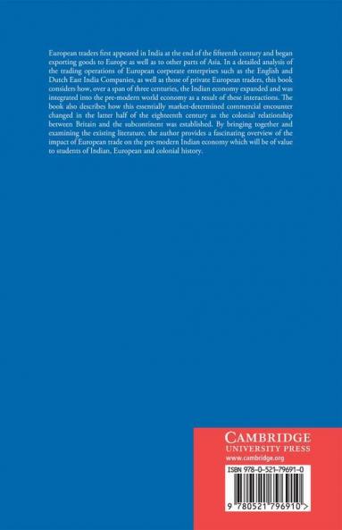 European Commercial Enterprise in Pre-Colonial India