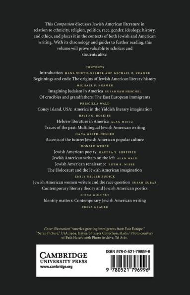The Cambridge Companion to Jewish American Literature