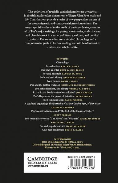 The Cambridge Companion to Edgar Allan Poe