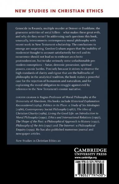 Evil and Christian Ethics
