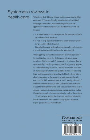 Systematic Reviews in Health Care