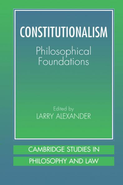 Constitutionalism