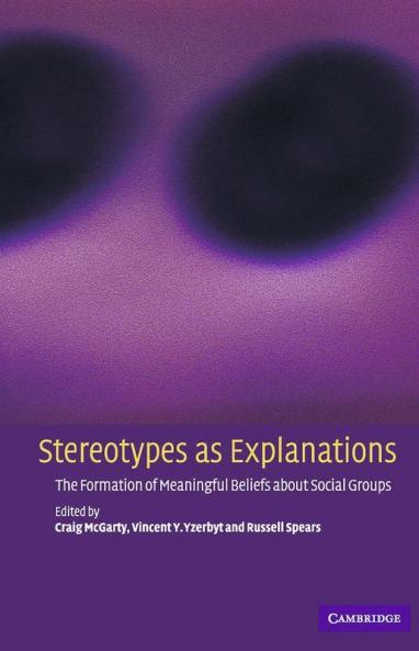 Stereotypes as Explanations
