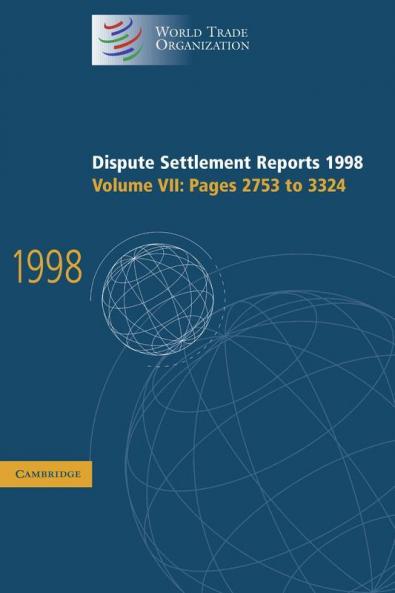 Dispute Settlement Reports 1998
