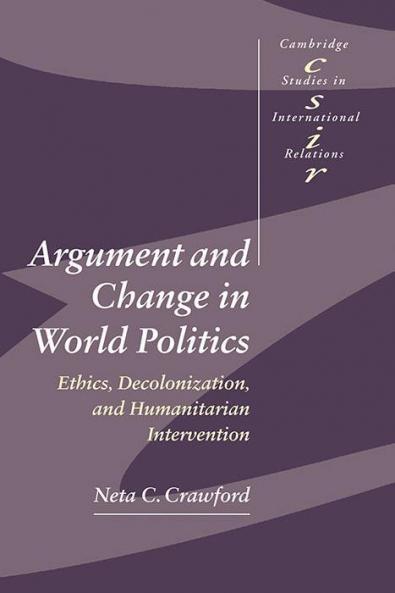Argument and Change in World Politics