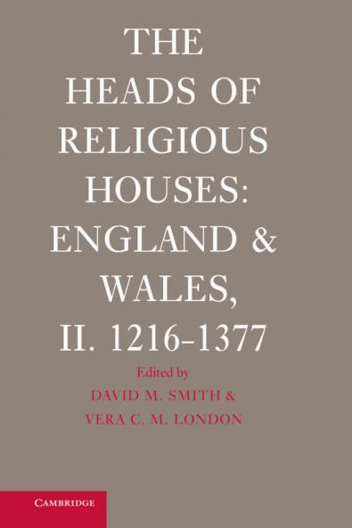 The Heads of Religious Houses
