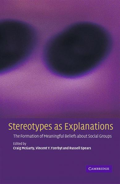Stereotypes as Explanations