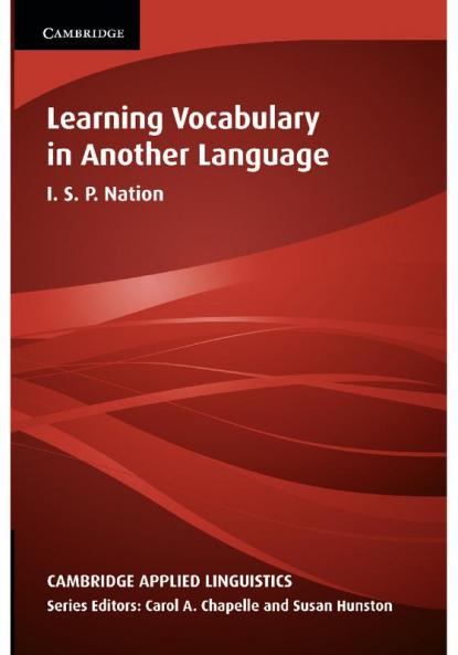 Learning Vocabulary in Another Language