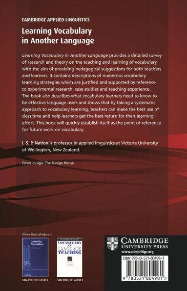 Learning Vocabulary in Another Language