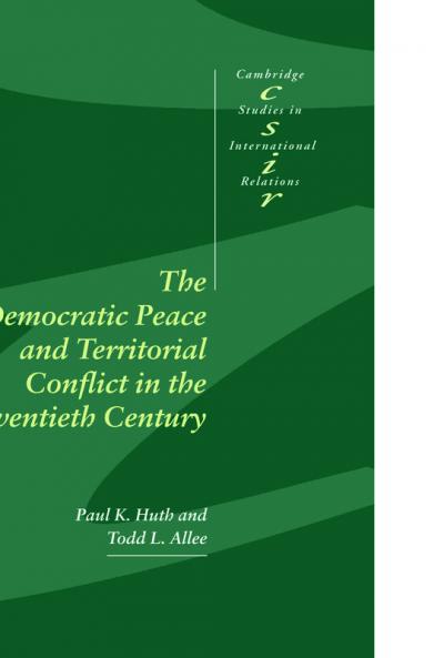 Democ Peace Territorial Conflct 20C