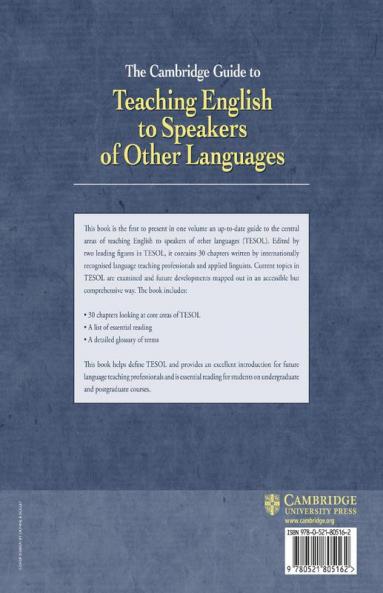 The Cambridge Guide to Teaching English to Speakers of Other Languages