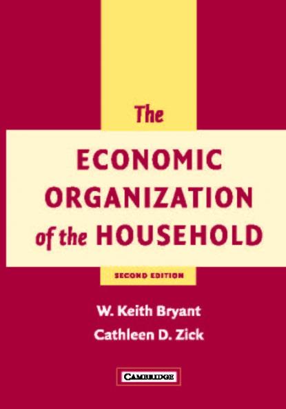 The Economic Organization of the Household