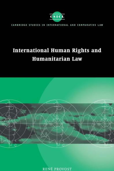 International Human Rights and Humanitarian Law