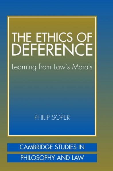 The Ethics of Deference