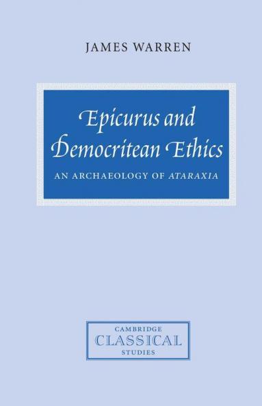 Epicurus and Democritean Ethics