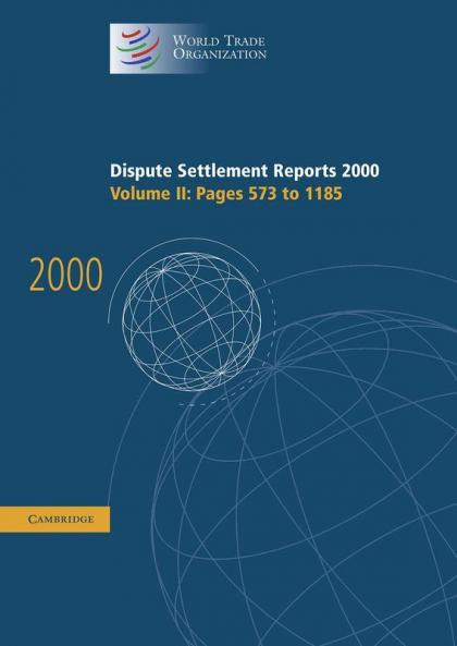 Dispute Settlement Reports 2000