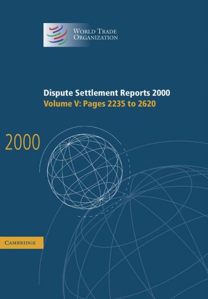 Dispute Settlement Reports 2000