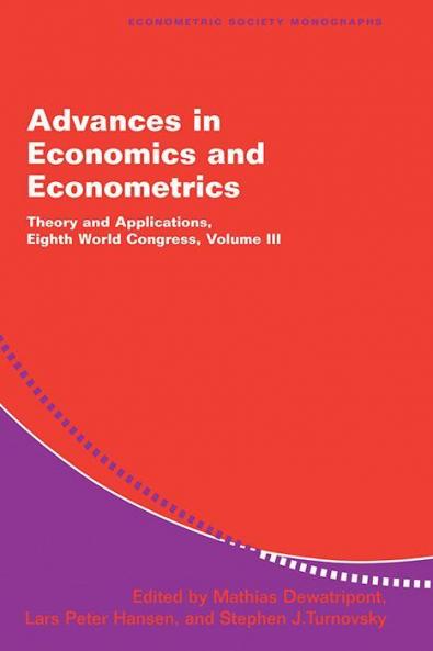 Advances in Economics and Econometrics