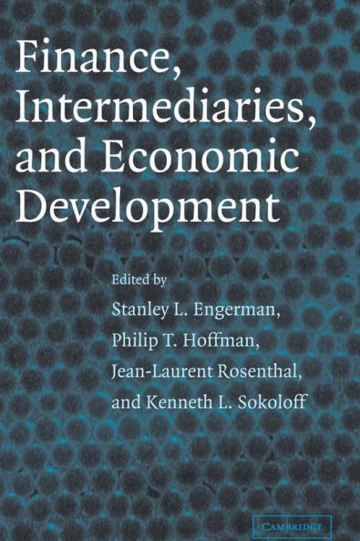 Finance Intermediaries and Economic Development