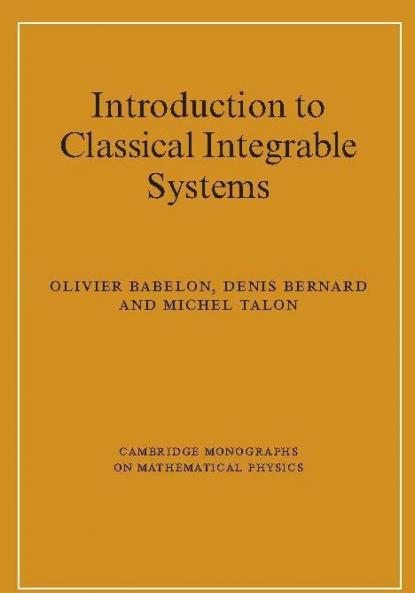 Introduction to Classical Integrable Systems