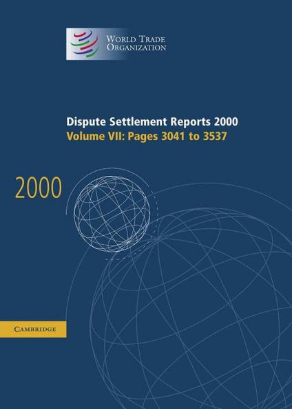Dispute Settlement Reports 2000