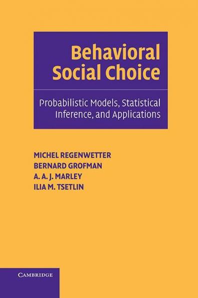 Behavioral Social Choice