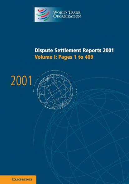 Dispute Settlement Reports 2001