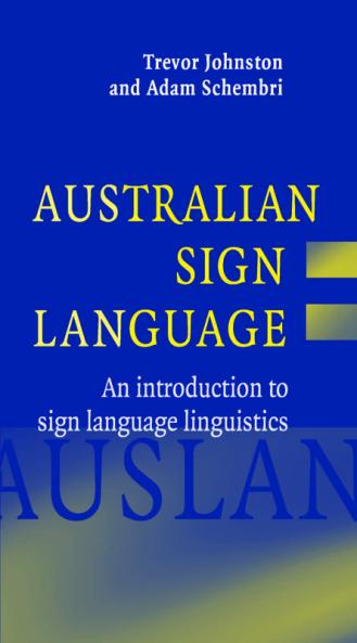 Australian Sign Language (Auslan)