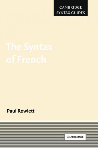 The Syntax of French