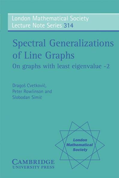 Spectral Generalizations of Line Graphs