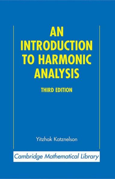 An Introduction to Harmonic Analysis