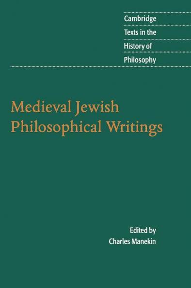 Medieval Jewish Philosophical Writings
