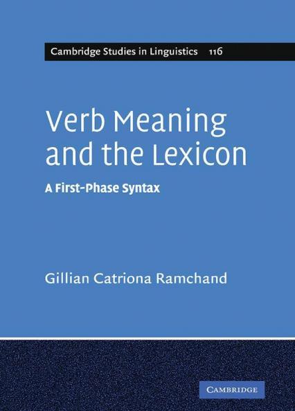 Verb Meaning and the Lexicon