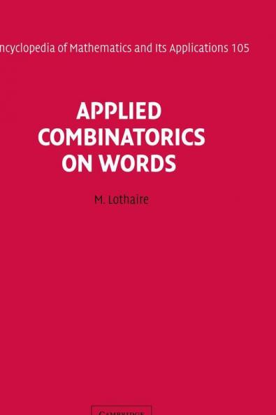 Applied Combinatorics on Words