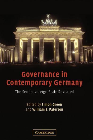 Governance in Contemporary Germany