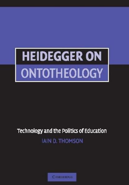 Heidegger on Ontotheology