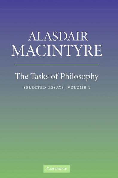 The Tasks of Philosophy Volume 1