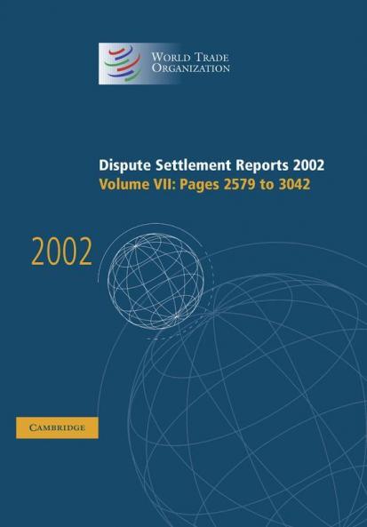 Dispute Settlement Reports 2002