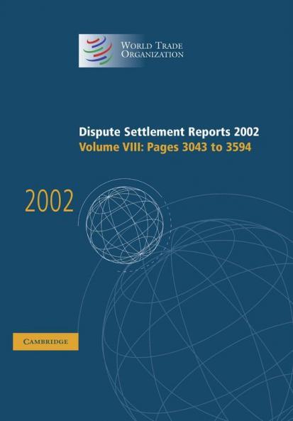 Dispute Settlement Reports 2002